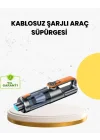Mey İthalat® Mini El Süpürgesi Çok Başlıklı Kablosuz Vakum Güçlü Emiş Numaratör Hediyeli