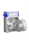 Mey İthalat® Mini Klima Fan | USBli, 7 Renk Gece Işığı, 3ü 1 Arada Fonksiyon