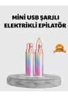 Mey İthalat® Mini Yüz ve Kaş Epilatörü – 8000 RPM Güçlü Motor ve Paslanmaz Çelik Başlık