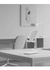 Mey İthalat® Minimal Tasarımlı Masaüstü Telefon Standı Beyaz