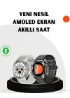 Mey İthalat® Modern Akıllı Saat Kablosuz Şarj Sosyal Medya Bildirimli