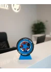 Mey İthalat® Modern Ofis Dekoru Jant Görünümlü Masa Üstü Aksesuar