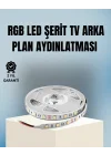 Mey İthalat® Müzikle Senkronize LED Şerit TV Aydınlatma