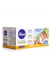 Mey İthalat® Natural Yenidoğan Islak Mendil 12x40 480 Yaprak