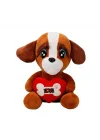Mey İthalat® 3183  Kalpli Peluş Köpek 30 cm