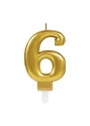 Mey İthalat® 6 Rakam Mum Gold Renk