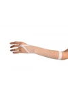Mey İthalat® Beyaz Renk Parmak Arası File Örgü Eldiven 26 cm