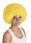 Mey İthalat® Sarı Renk Kıvırcık Afro Bonus Peruk