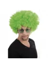 Mey İthalat® Yeşil Renk Kıvırcık Afro Bonus Peruk