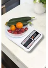 Mey İthalat® Net LCD Ekran ve Otomatik Kapanma Özelliği ile Uzun Ömürlü Dijital Mutfak Tartısı