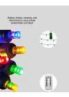 Mey İthalat® Noel ve Parti Dekorasyonu İçin 2x2 LED Perde Işık – 8 Fonksiyonlu
