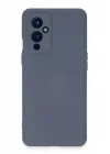Mey İthalat®  One Plus 9 Kılıf Nano içi Kadife Silikon - Gri