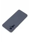 Mey İthalat®  One Plus 9 Kılıf Nano içi Kadife Silikon - Gri