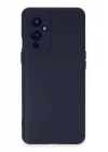 Mey İthalat®  One Plus 9 Kılıf Nano içi Kadife Silikon - Lacivert