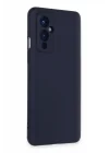 Mey İthalat®  One Plus 9 Kılıf Nano içi Kadife Silikon - Lacivert
