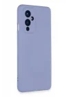 Mey İthalat®  One Plus 9 Kılıf Nano içi Kadife Silikon - Lila