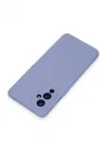 Mey İthalat®  One Plus 9 Kılıf Nano içi Kadife Silikon - Lila