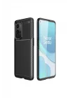 Mey İthalat®  One Plus 9 Pro Kılıf Auto Focus Karbon Kapak - Siyah