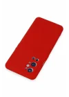 Mey İthalat®  One Plus 9 Pro Kılıf Nano içi Kadife Silikon - Kırmızı