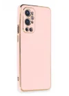 Mey İthalat®  One Plus 9 Pro Kılıf Volet Silikon - Pembe