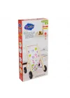Mey İthalat® ONY-386 Ahşap Oyuncak Bebek Arabası -Onyıl
