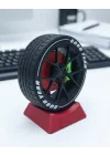 Mey İthalat® Otomobil Jant Görünümlü Ofis Masa Dekoru Hediye Seçeneği