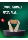 Mey İthalat® Ovmalı Isıtmalı Masaj Aleti Bel Boyun Omuz İçin Profesyonel Masaj Keyfi