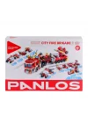 Mey İthalat® P633009 Panlos Şehir İtfaiyesi 557 Parça Blok Seti -Vagon life