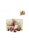 Mey İthalat® P885008 KEDİ ÇALIŞMA 238 PARÇA ODASI BLOCK OYUNCAK