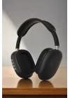 Mey İthalat® P9 Plus Kulaklık Siyah Bluetooth Bağlantılı Kulak Üstü Kablosuz ANC Özelliği