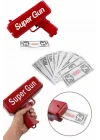 Mey İthalat® Para Dolar Atma Makinası Super Money Gun Para Saçma Fırlatma Tabancası