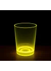 Mey İthalat® PartyGlow Neon Sarı Bardak 8.5 x 10.5 cm