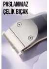 Mey İthalat® Paslanmaz Çelik Bıçaklı Hassas Çelik Bıçaklı Tıraş Makinesi