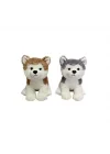 Mey İthalat® PB31552-23 Peluş Oturan Köpek 23 cm (ADET FİYATI)