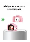 Mey İthalat® Pembe Mini 1080p HD Çocuk Kamera – 8MP, Video Kaydı,TF Kart Destekli