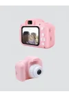 Mey İthalat® Pembe Mini 1080p HD Çocuk Kamera – 8MP, Video Kaydı,TF Kart Destekli