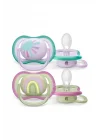 Mey İthalat®   Ultra Air Emzik 0-6 Ay Kız