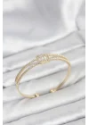Mey İthalat® Pirinç Gold Renk Baget Model Kadın Bileklik