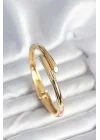 Mey İthalat® Pirinç Gold Renk Kadın Kelepçe Bileklik