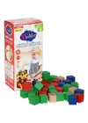 Mey İthalat®   Ahşap Sihirli Küpler 100 Parça 359