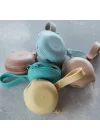 Mey İthalat®   Pod Silikon Emzik Kutusu Aqua Green