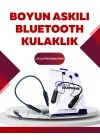 Mey İthalat® Polygold PG-100 Bluetooth Kulaklık – Ergonomik Boyun Bantlı Tasarım, Net Ses ve Konfor