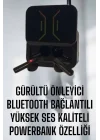 Mey İthalat® Powerbankli Bluetooth Kulaklık Yüksek Ses Kaliteli Kablosuz