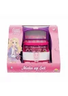 Mey İthalat® Pretty Pinky 3 Katlı Çantalı Makyaj Seti