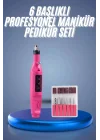 Mey İthalat® Profesyonel Manikür Pedikür Seti Törpü Makinesi Protez Tırnak Çıkarma