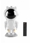 Mey İthalat® Projeksiyon Astronot Lamba Speaker Sevimli Astronot Bluetooth Hoparlör