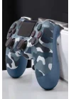 Mey İthalat® PS4 Oyun Kolu Kamuflaj Desenli Joystick