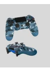 Mey İthalat® PS4 Uyumlu Kablosuz Oyun Kolu Ergonomik Çift Titreşimli