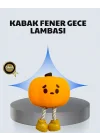 Mey İthalat® Pumpkin LED Gece Lambası Üç Kademeli Işık Ayarlı