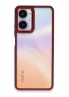 Mey İthalat®  Realme 10 Pro 5G Kılıf Dora Kapak - Kırmızı